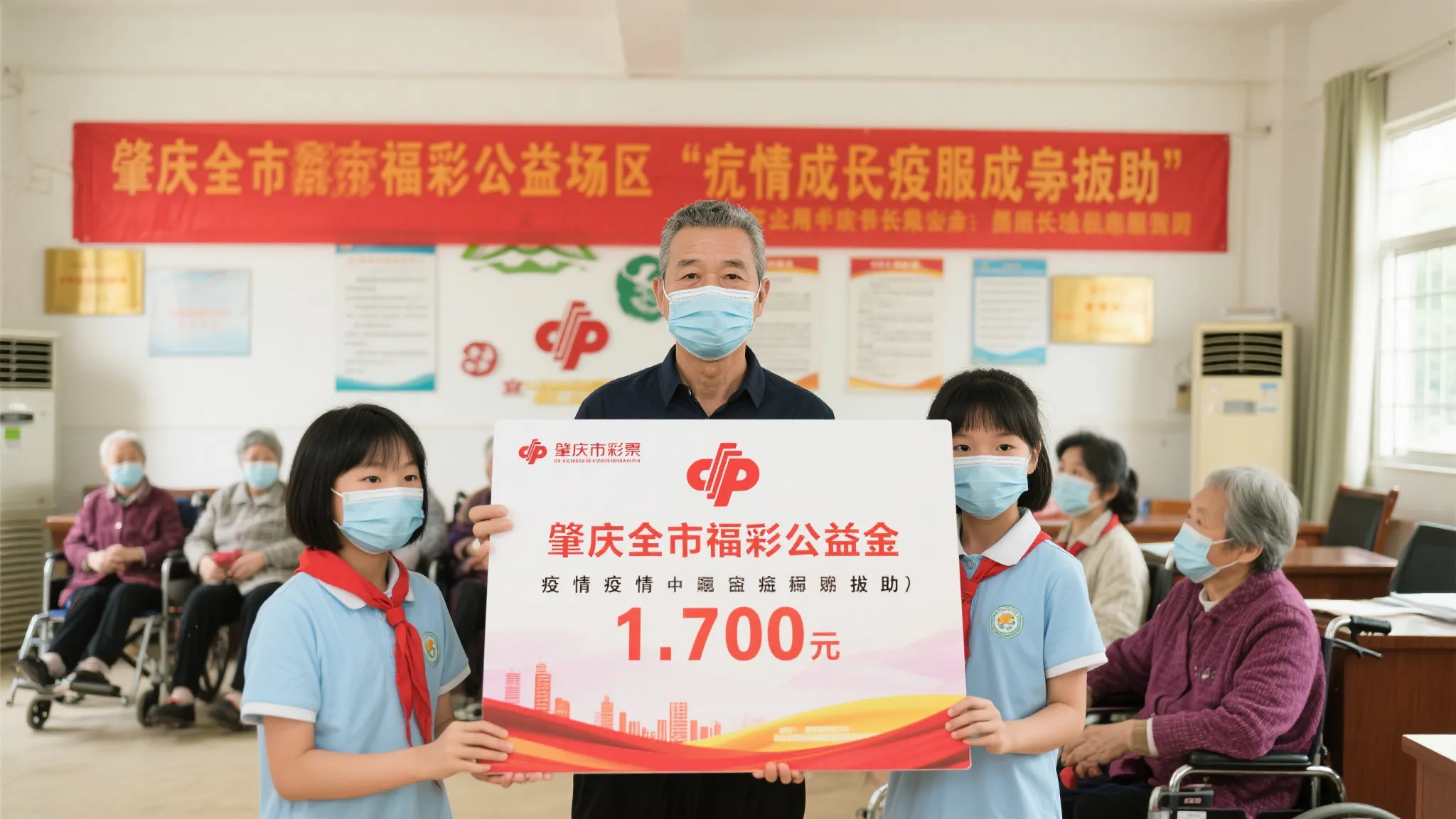 肇庆市全面展示福彩公益金资助项目标识